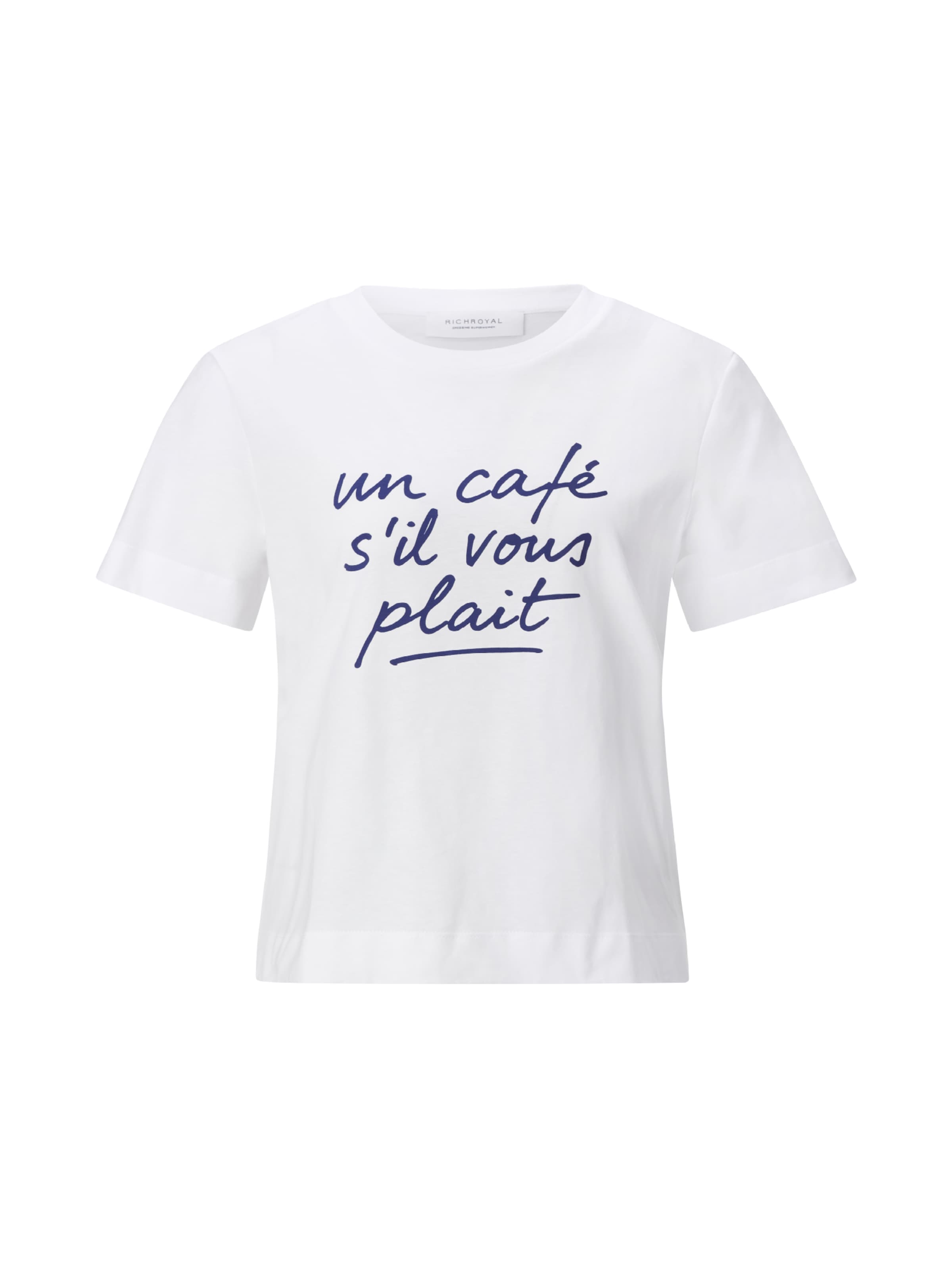 Rich & Royal T-Shirt in Weiß: Vorderseite