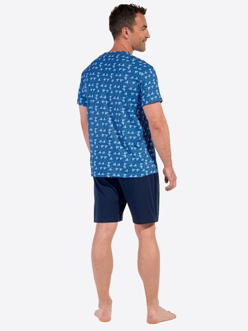 Pyjama court ' Sleepwear Beachcomber ' HOM en bleu