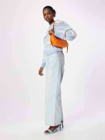 Pull-over 'Faoki' BOSS Orange en bleu