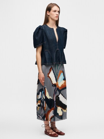 T-shirt 'BAYNOR' Munthe en bleu