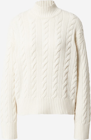 Pull-over 'MIRELLA' SELECTED FEMME en blanc : devant