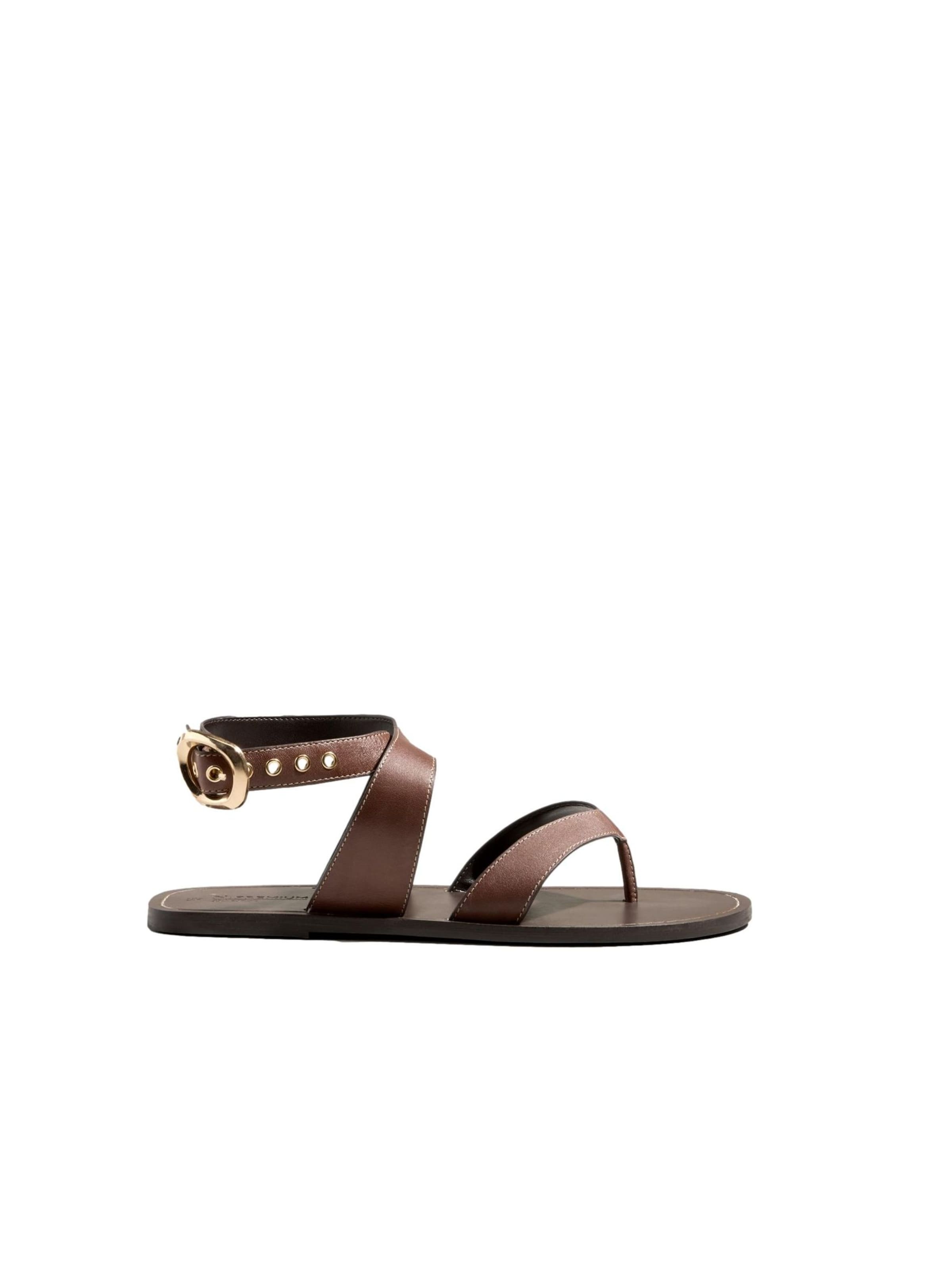 Next T-bar sandals in Brown