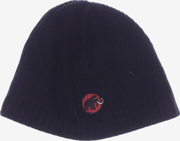 MAMMUT Hut oder Mütze One Size in Schwarz: predná strana