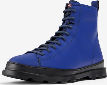 CAMPER Lace-Up Boots 'Brutus' in Blue: front