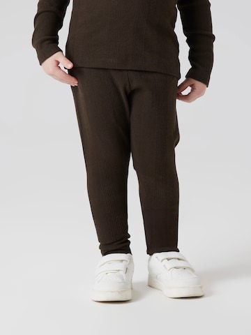 Skinny Leggings 'NMFJULIA' de la NAME IT pe maro: față