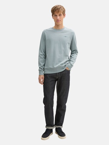 TOM TAILOR Sweatshirt in Green