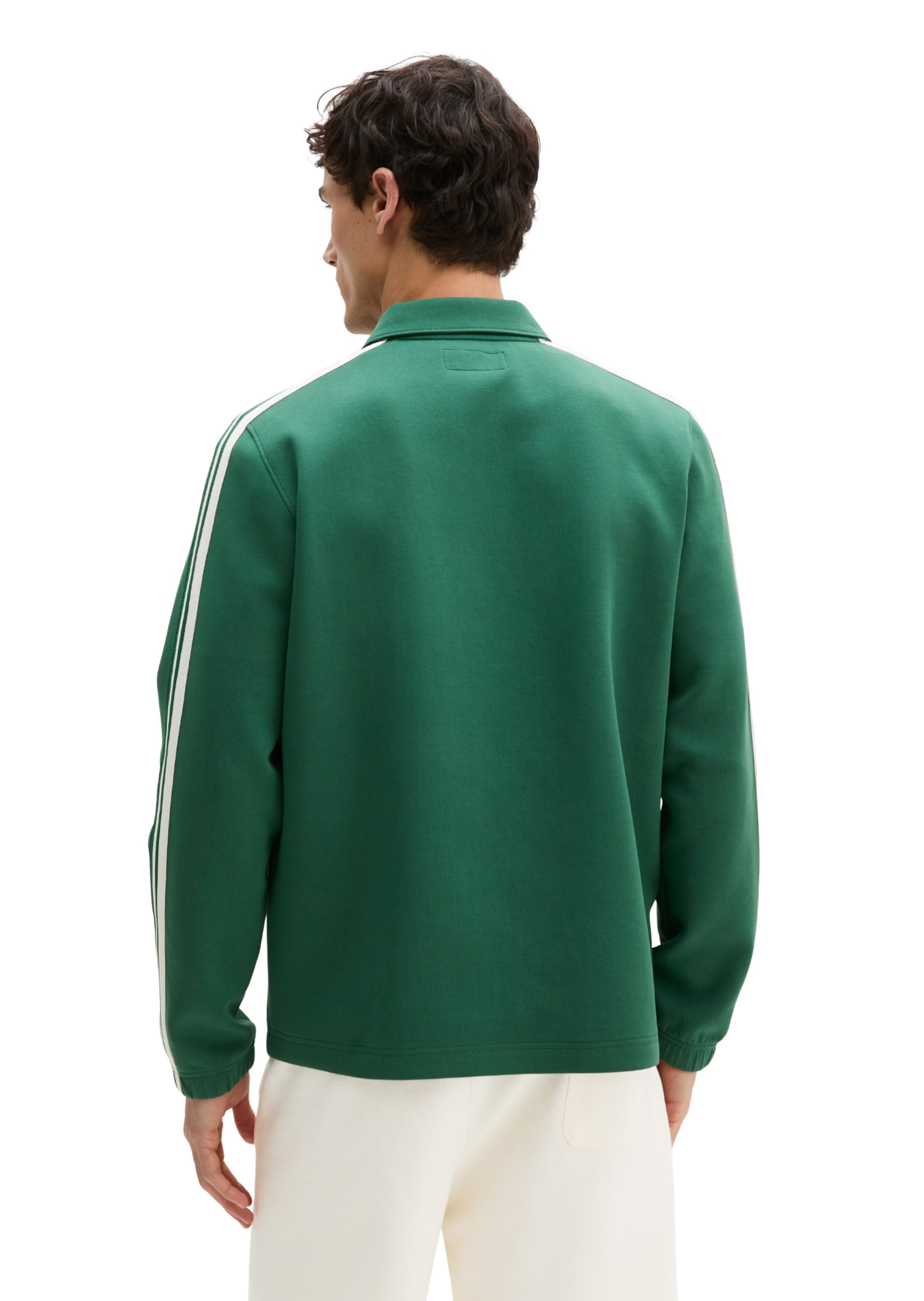 Marc O'Polo Sweatjacke in Grün
