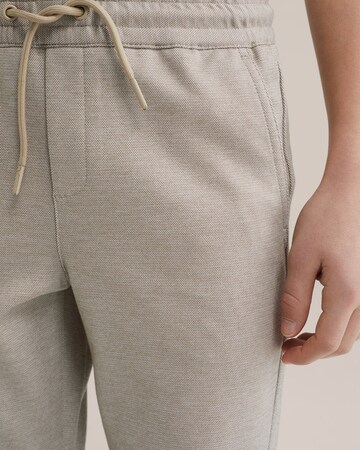 WE Fashion Slimfit Byxa i beige