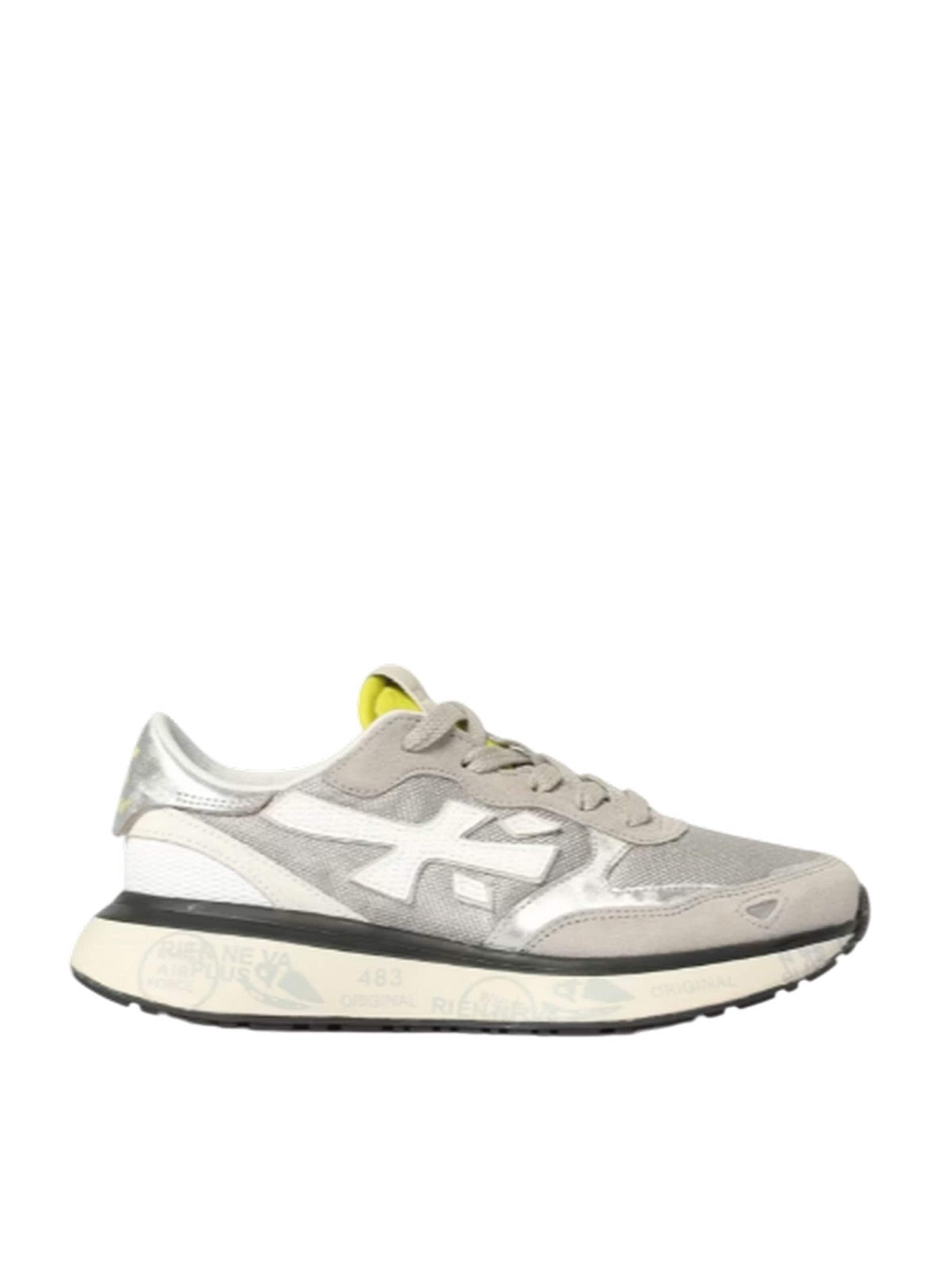 Premiata Sneakers in Grey: front