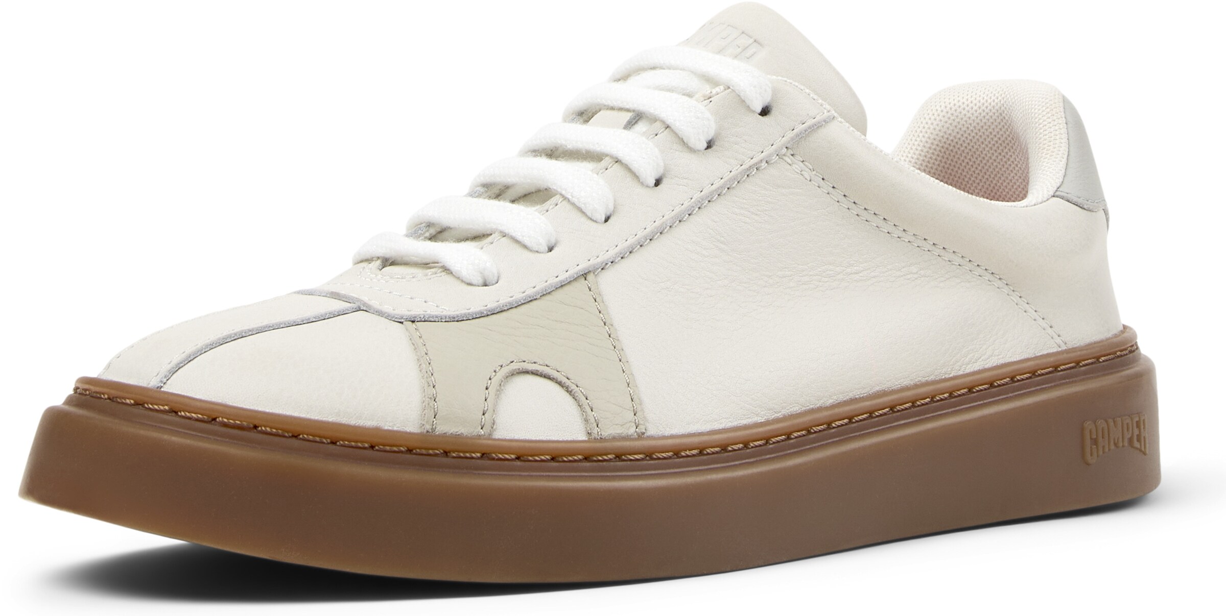 Baskets basses 'Runner Twentyfive Twins' CAMPER en blanc : devant
