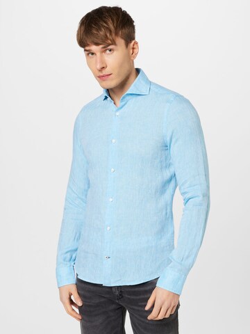 JOOP! - Ajuste estrecho Camisa 'Pai-W' en azul: frente