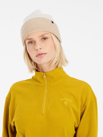 PROTEST Athletic Sweatshirt 'PRTNAPPA' in Yellow