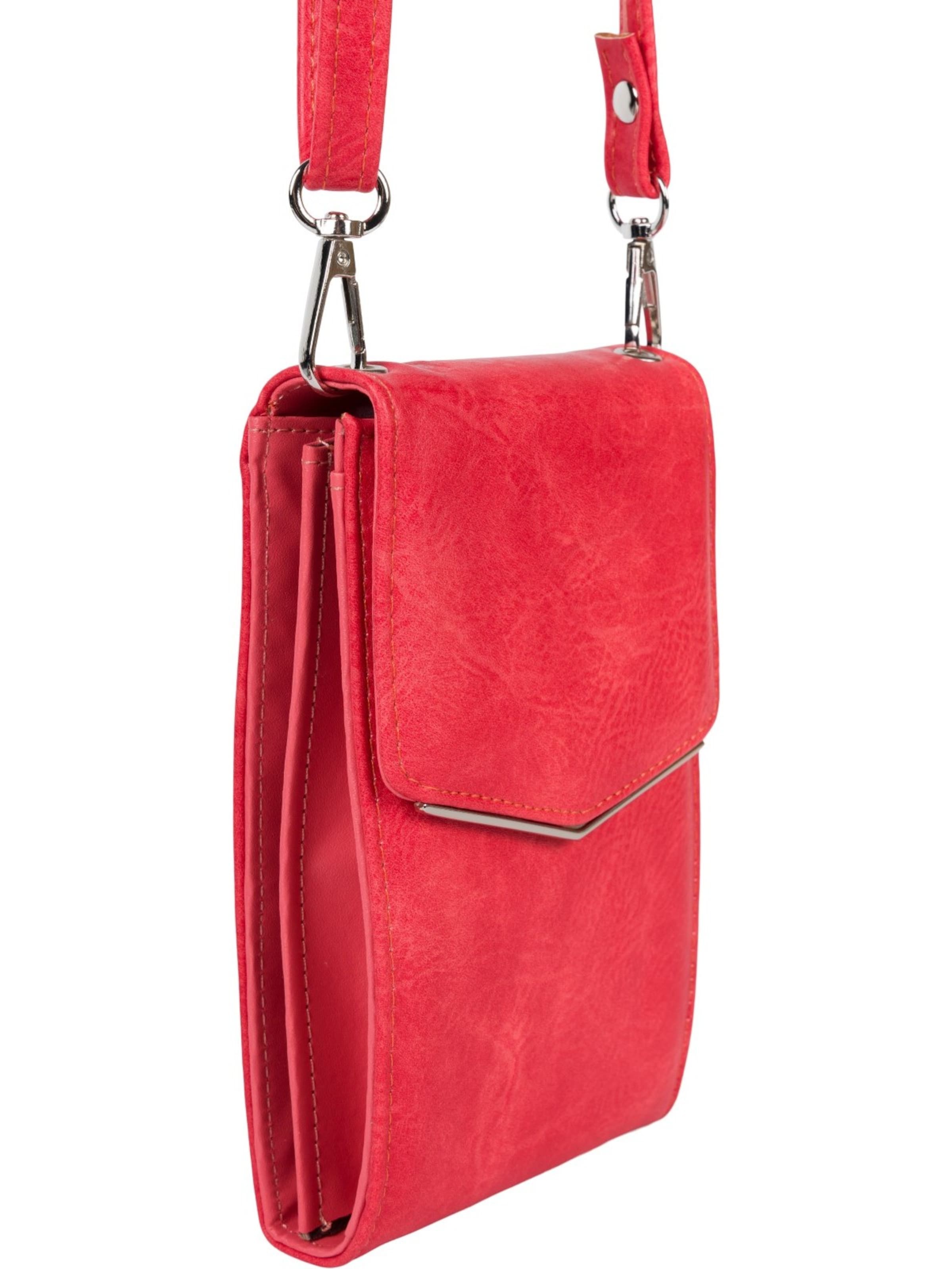 styleBREAKER Umhängetasche 'Mini Handy Umhängetasche'‌‌‌‌‌‌‌‌‌‌ in Rot