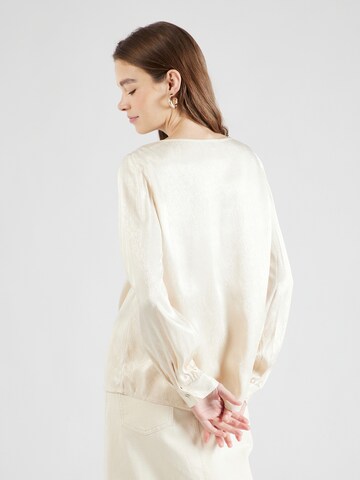 COMMA Bluse i beige