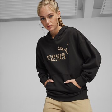 PUMA Sweatshirt 'ESS+' in Schwarz