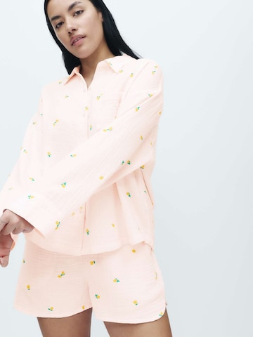 Marks & Spencer Pyjama in Roze: voorkant