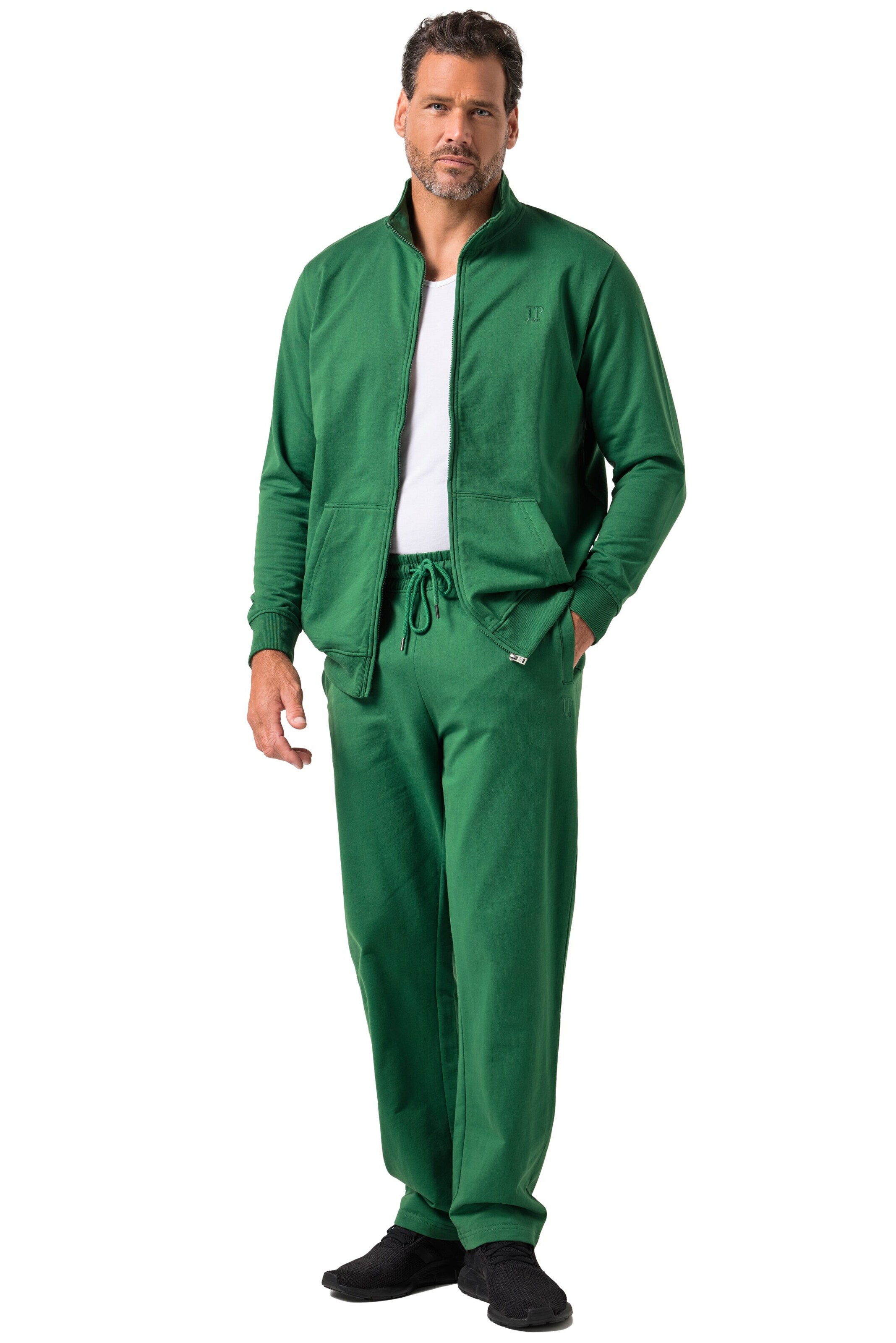 JP1880 Sweatsuit in Green: front