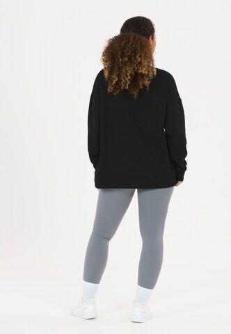 Athlecia Sportief sweatshirt 'Wasan' in Zwart