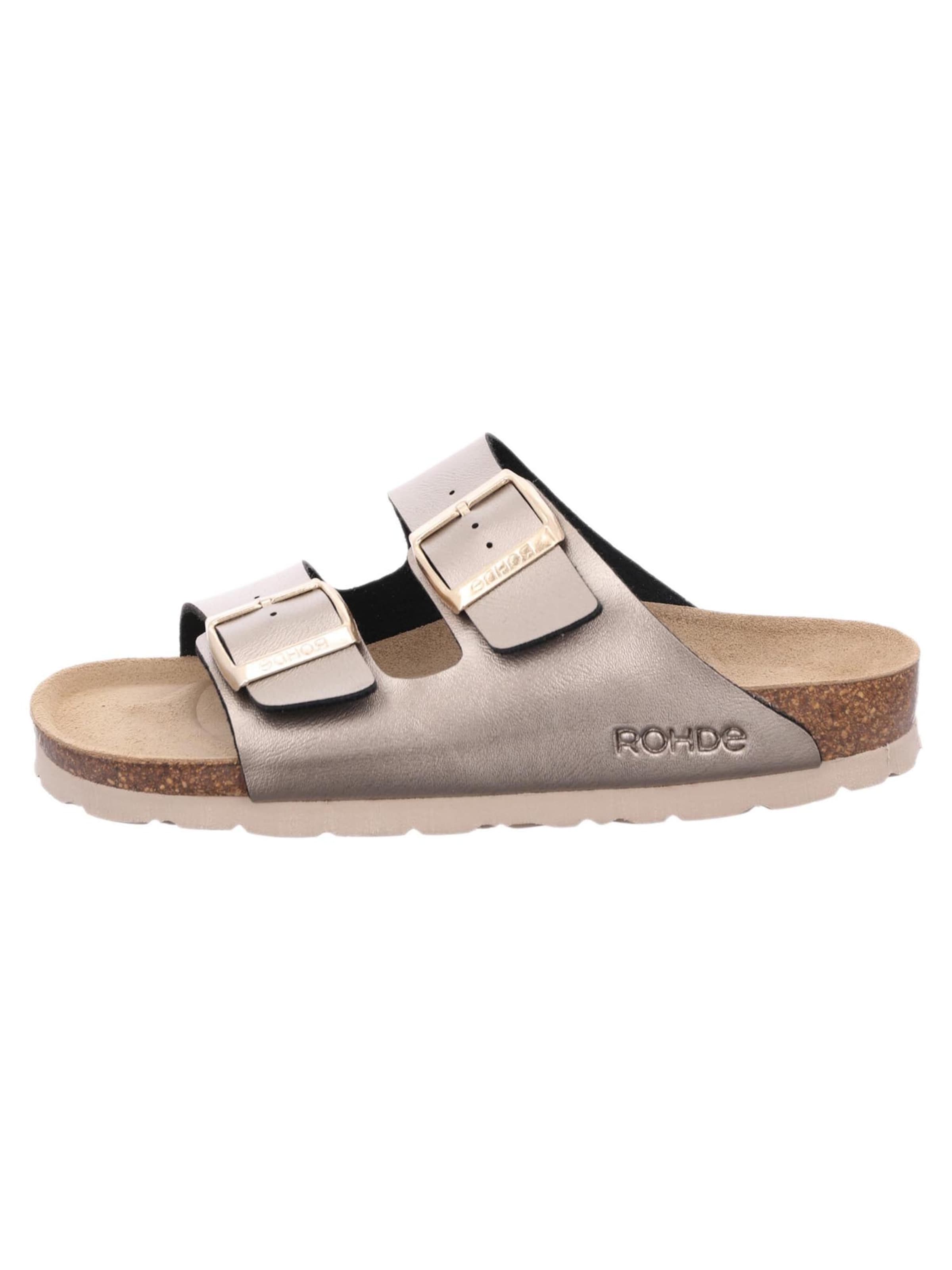ROHDE Pantolette 'Alba'‌‌‌‌‌‌‌‌‌‌ in Beige: Vorderseite