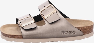 ROHDE Mules 'Alba' in Beige: front