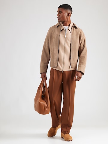 SELECTED Between-season jacket in Beige