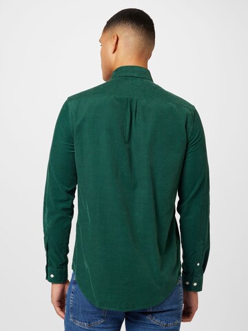 Samsøe Samsøe Regular fit Skjorta 'Liam' i grön