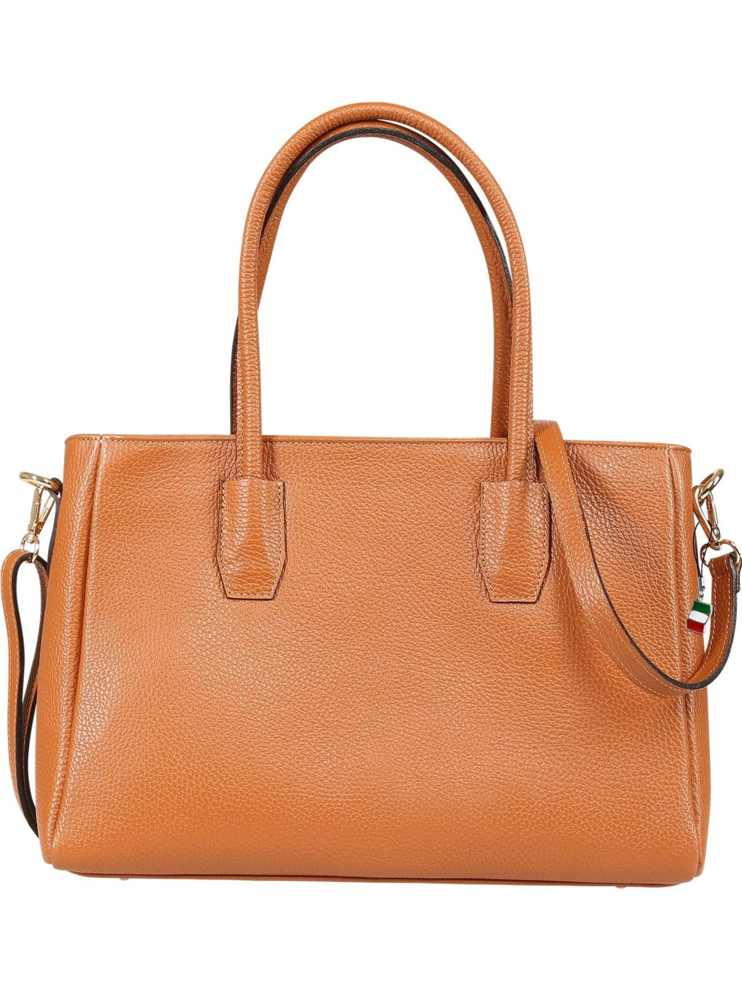 Florence Handtas in Bruin: voorkant