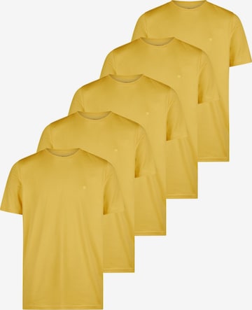 redmond Shirt 'Basic' in Yellow: front