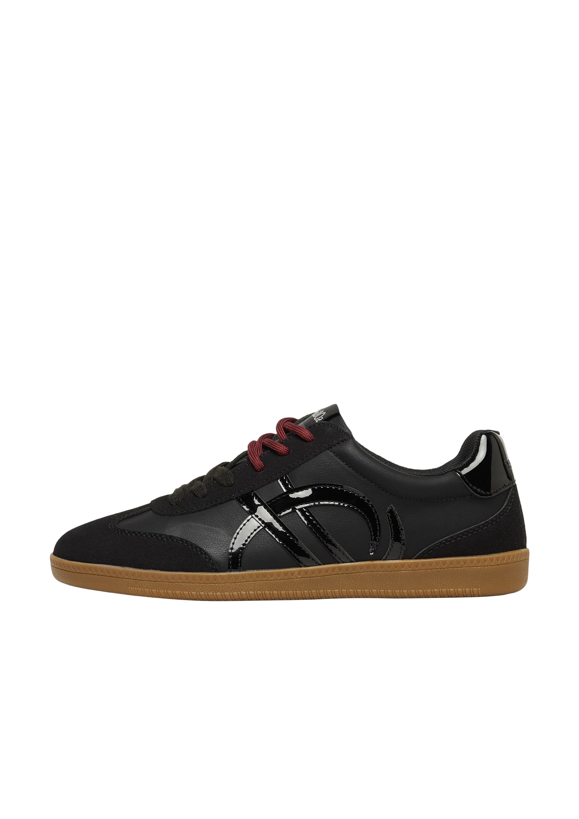 Baskets basses s.Oliver en noir : devant