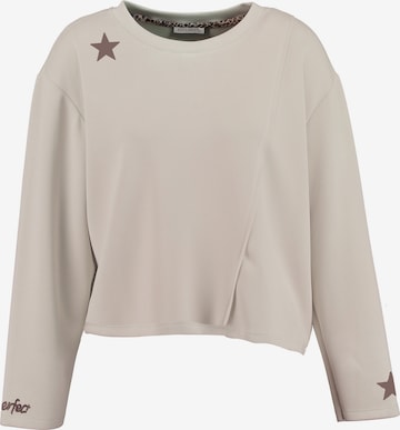 Sweat-shirt 'Slope' Key Largo en beige : devant