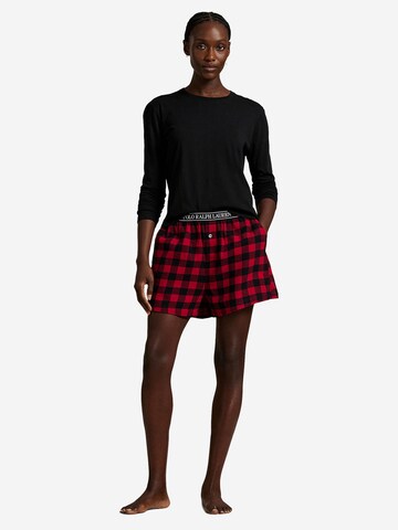 Pantalon de pyjama 'Cozy Flannel' Polo Ralph Lauren en rouge