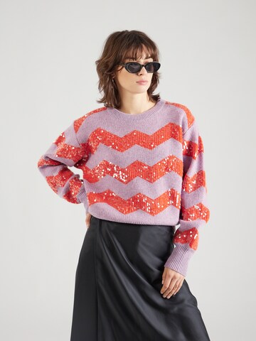 Essentiel Antwerp Pullover 'EVRON' in Lila: predná strana