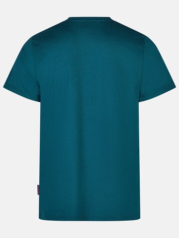 salzhaut Shirt 'Diek - Moin' in Blue: back