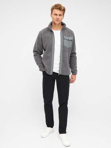 Sea Ranch Fleecejacke 'Lauge' in Grau