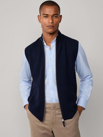 Gilet Hackett London en bleu : devant