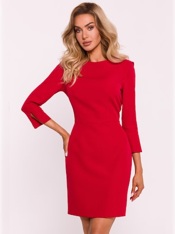 made of emotion - Vestido de gala 'M815' en rojo