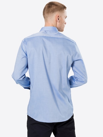 Coupe regular Chemise business ETERNA en bleu