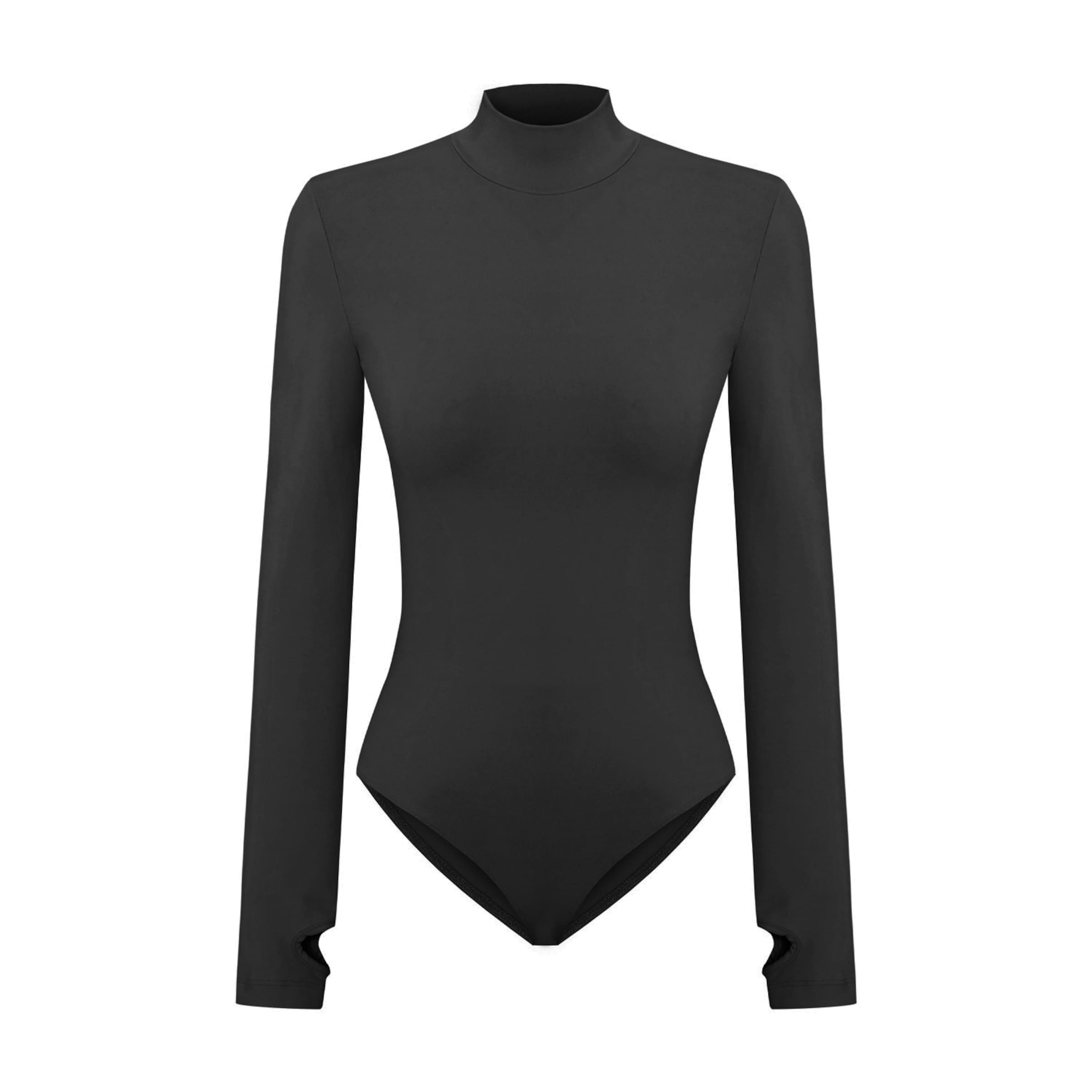 PCFG Shirtbody in Schwarz: Vorderseite