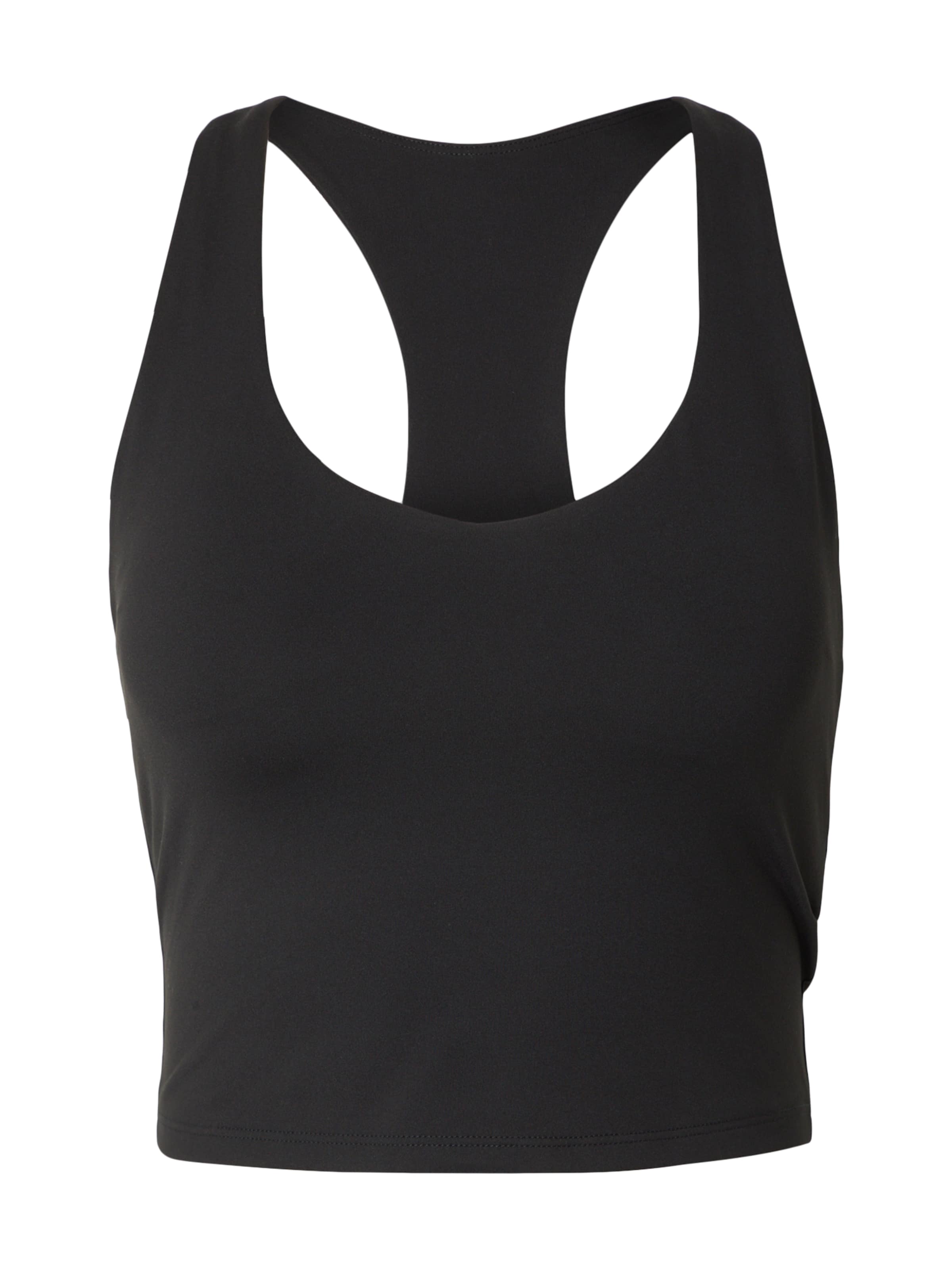 Fabletics Športový top 'ANYWHERE' - Čierna: predná strana