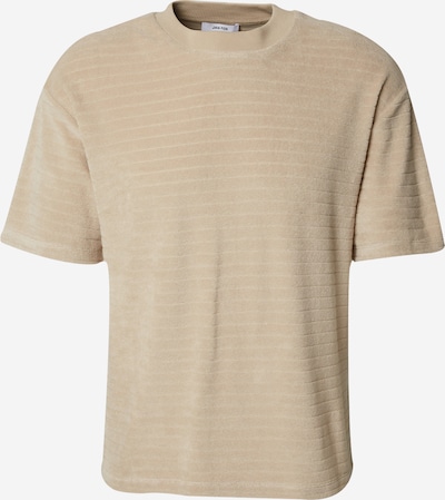 DAN FOX APPAREL T-Shirt 'Ron' in taupe, Produktansicht