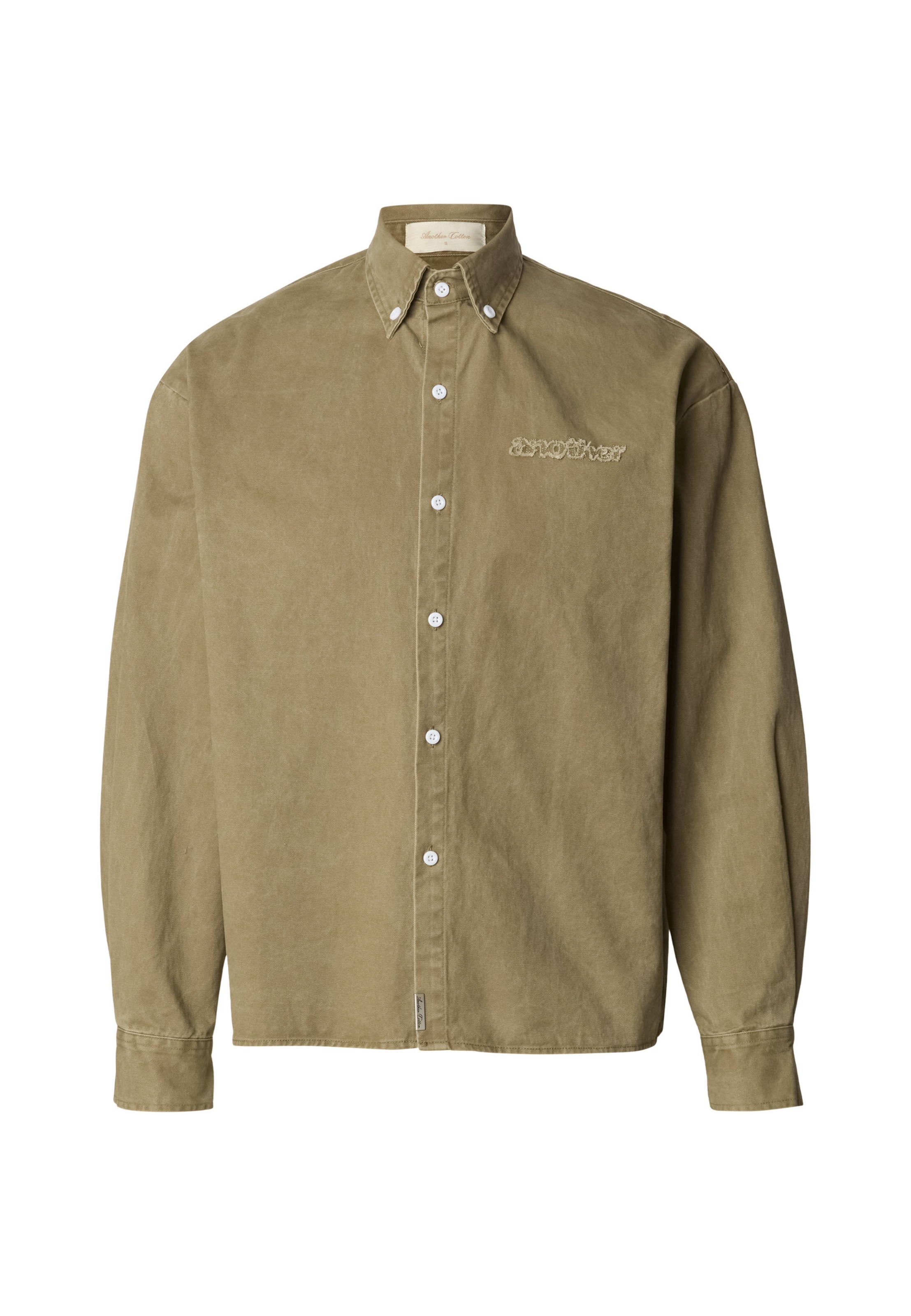 Regular fit Camicia 'Everyday' di Another Cotton Lab in marrone: frontale