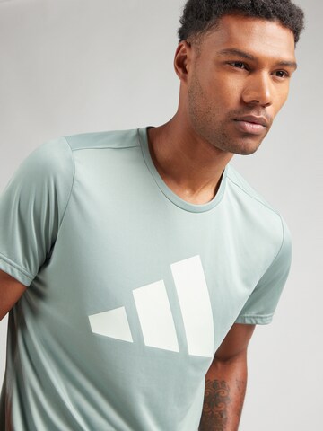 T-Shirt fonctionnel 'Run It' ADIDAS PERFORMANCE en vert