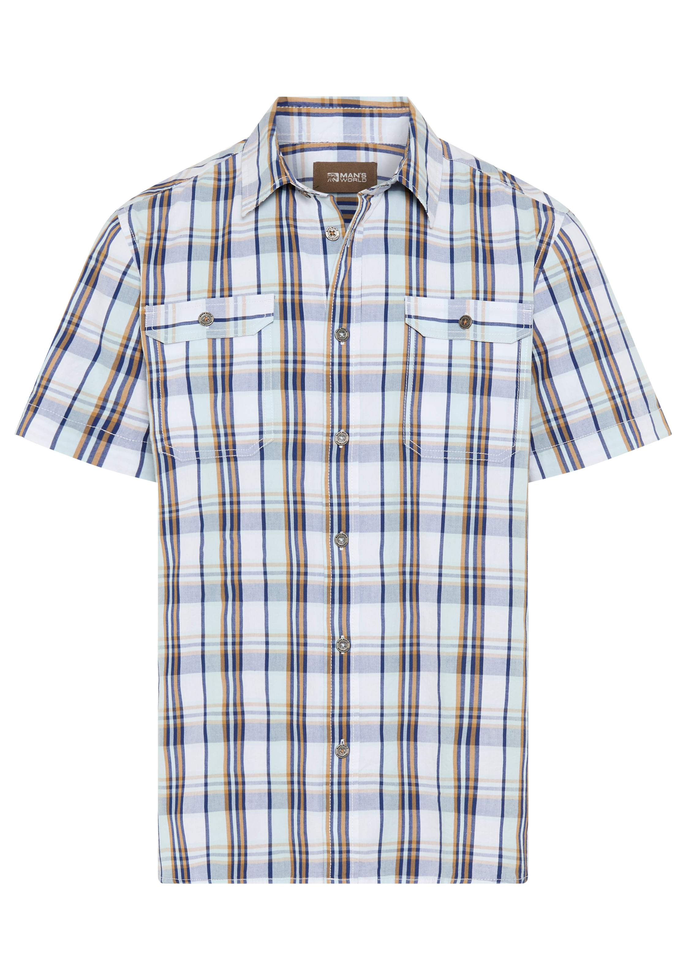 Man's World Regular fit Button Up Shirt in Mixed colors: front