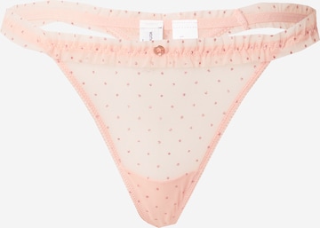 Women' Secret String in Roze: voorkant