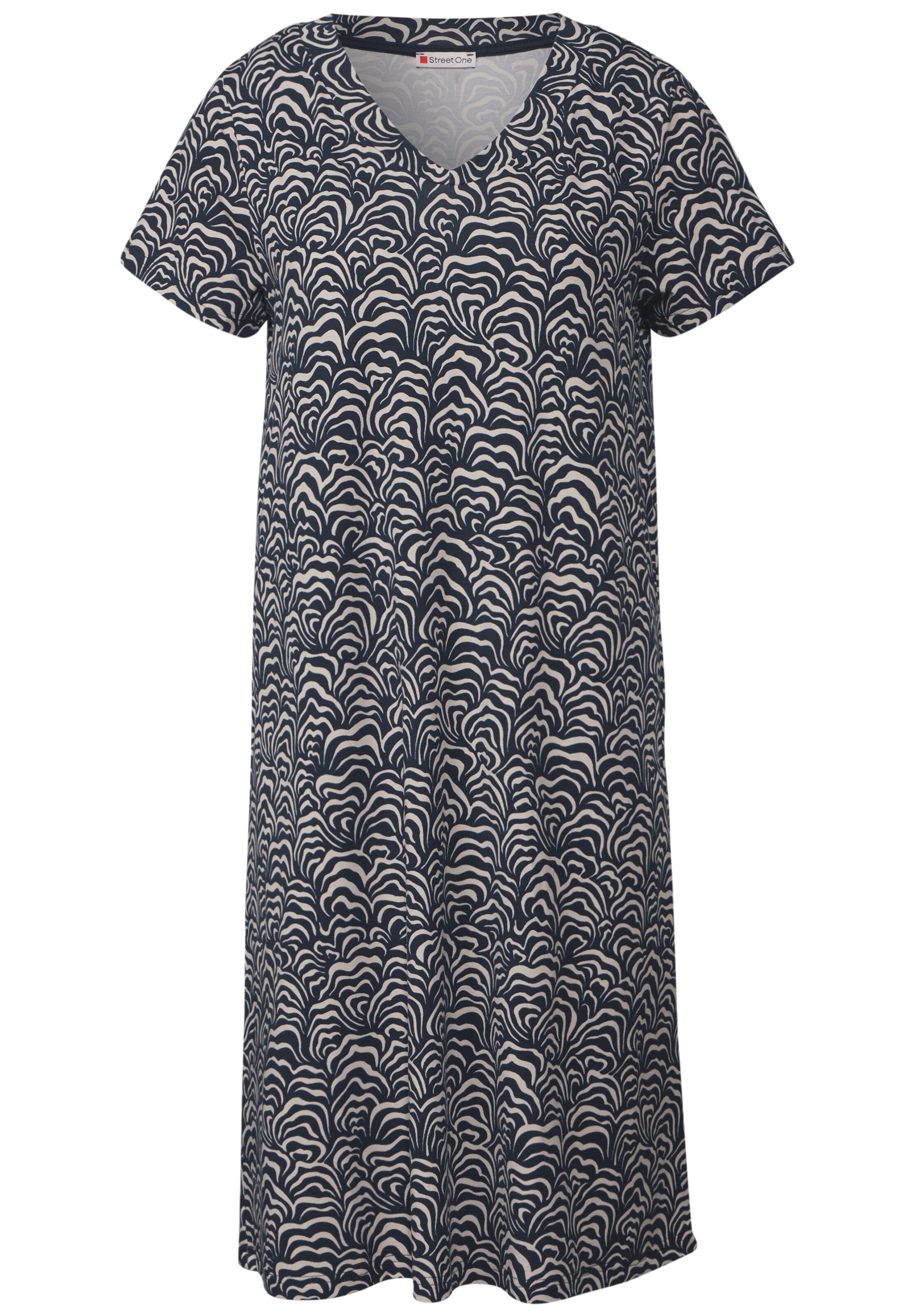 STREET ONE Kleid in Blau: Vorderseite