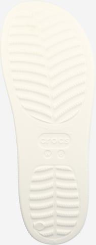 Crocs - Sapato aberto em branco