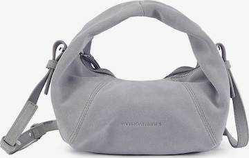 Sac à bandoulière 'Greta' Les Visionnaires en gris : devant