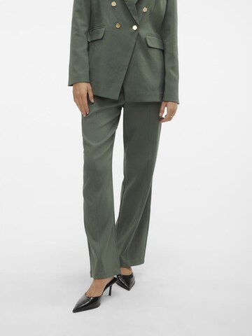 Regular Pantalon à pince VERO MODA en vert