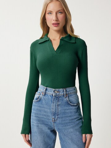 Happiness İstanbulPulover - zelena boja