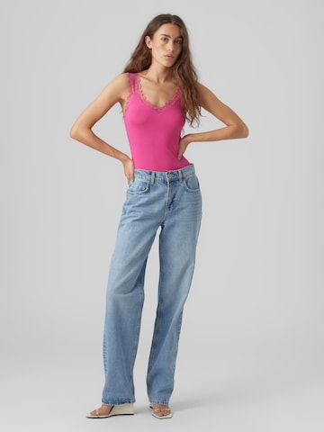 VERO MODA Top 'Rosa' – červená